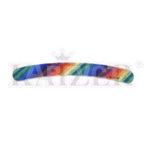 Пилочка маникюрная Kaizer 703052 бумеранг, абразивная, 180/220, 180 мм