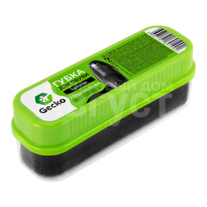 Губка для обуви Gecko 101319, черная