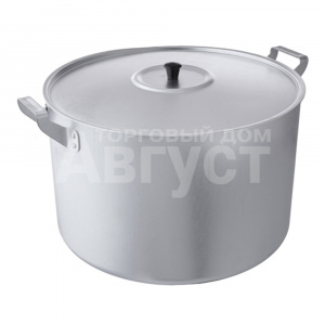 Кастрюля Scovo МТ084 алюминиевая, матовая, с ручками, с крышкой, 8 л