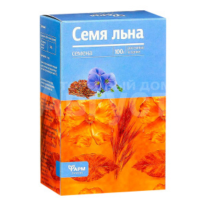 Бад Льна семена, чайный напиток, 100 г