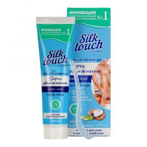 Крем для депиляции Carelax Silk Touch КОКОС&АЛОЭ, 100 мл