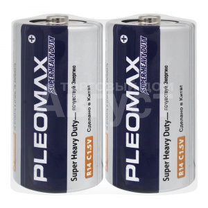Батарейка Samsung PLEOMAX C R14 2s солевая, 2 шт