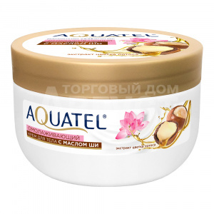 Крем для тела Aquatel Омолаживающий, с маслом ши, 245 мл