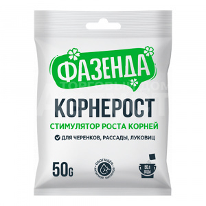 Регулятор роста растений Фазенда Корнерост, пакет, 50 г