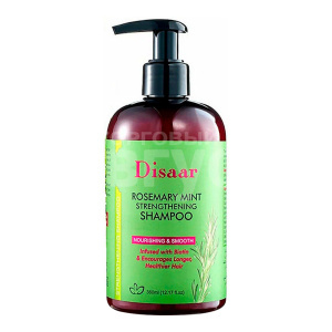 Шампунь Disaar Argan Oil Shampoo укрепляющий, с мятой и розмарином, женский, 360 мл