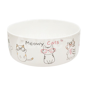 Пиала PK-12 керамическая, 700 мл, Meowy cats
