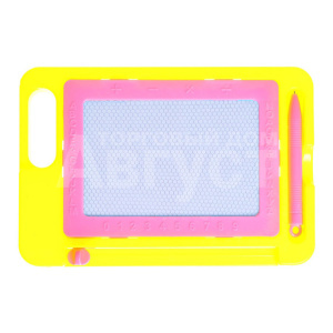 Доска для рисования B2102363 магнитная, DJ-2008, цвет в ассортименте, 20*1,5*13,5 см
