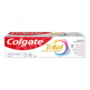 Зубная паста Colgate Total 12 Чистая мята, 75 мл
