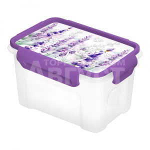 Контейнер пластиковый 437924400 Lavender, пластик 1,1 л