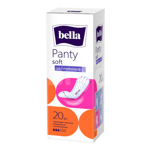 Прокладки ежедневные Bella Panty soft удлиненные, 20 шт