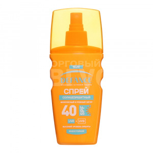 Спрей для загара Defance SPF40 Солнцезащитный, водостойкий, 160 мл
