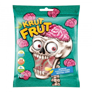 Мармелад жевательный Krut Frut Мозг, 70 г