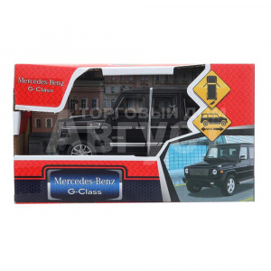 Машина 2210A0071-R Технопарк MERCEDES-BENZ G-CLASS, инерционная, 12 см, пластик, черный