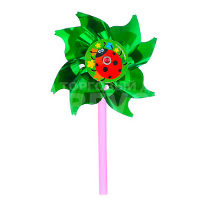 Ветерок 1228629 Funny toys Божья коровка, 12 см, фольга