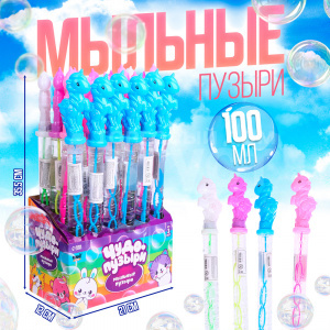Мыльные пузыри 9185972 Funny toys Единорог, 100 мл