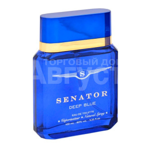 Туалетная вода Senator Deep Blue восточный аромат, мужская, 100 мл