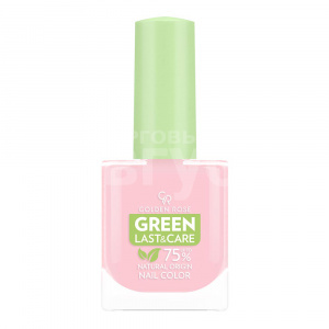 Лак для ногтей Golden Rose Green Last Care Nail Color, тон 106