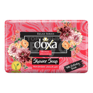 Мыло туалетное DOXA THERAPY глицериновое, Цветочные изыски, 125 г