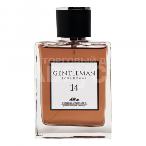 Туалетная вода Gentleman №14 древесный,фужерный аромат, мужская, 100 мл
