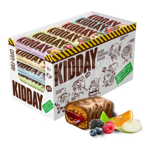 Шоколадный батончик Kidday Ассорти глазированный, 40 г