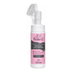 Мусс-пенка для умывания Floresan Ренитол, с массажной щеточкой, 170 мл