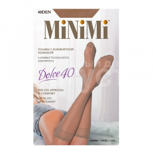 Гольфы капроновые Minimi Mini Dolce 40 den, Daino, 2 пары