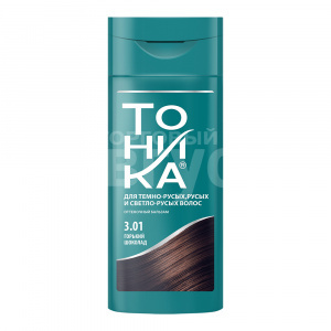 Бальзам для волос оттеночный Роколор Тоника тон 3.01, горький шоколад, 150 мл