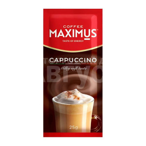 Кофе Maximus Напиток кофейный,растворимый, Cappuccino, 25 г