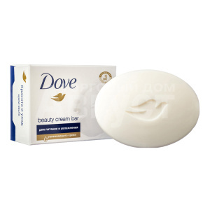 Крем-мыло Dove красота и уход белое, 90 г