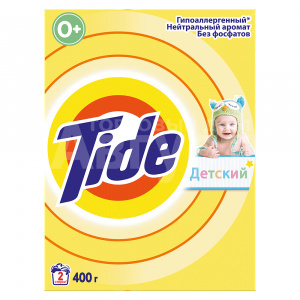 Стиральный порошок Tide для детского белья, 400 г