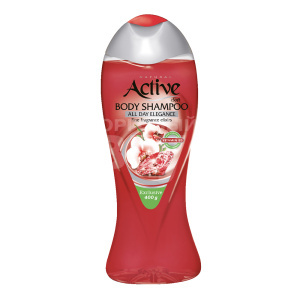 Гель для душа Active NATURAL с витамином B5 "Орхидея" Red, 400 мл