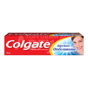 Зубная паста Colgate Бережное отбеливание, 100 мл