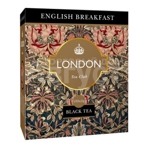 Чай черный London Tea Club English Breakfast, 100 пакетиков