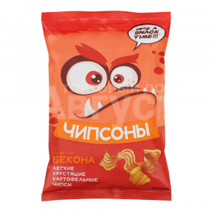 Чипсы Чипсоны Бекон, 40 г
