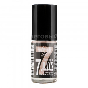 Лак для ногтей Triumf Color Gel бежевый, тон 264, 8 мл