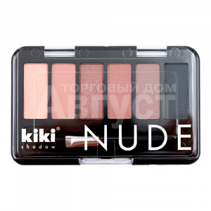Тени для век Kiki Nude палетка 6 оттенков, тон 905