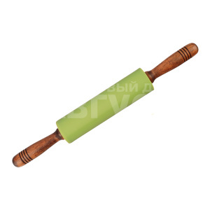 Скалка Vetta силиконовая 43*5 см, зеленый