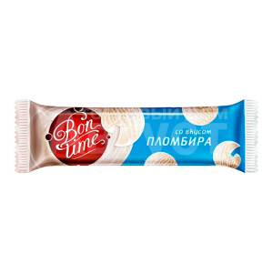 Батончик BonTime нуга со вкусом пломбира, 20 г
