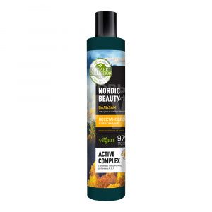 Бальзам для волос Organic Collection Nordic Beauty Восстановление и увлажнение для сухих и поврежденных волос, 400 мл