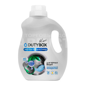Эко-гель для стирки Dutybox Концентрат Для черных вещей, 1 л