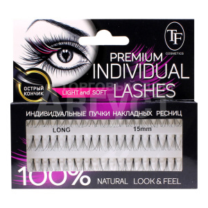 Ресницы накладные Triumf Fashion Lashes пучки, 15, мм