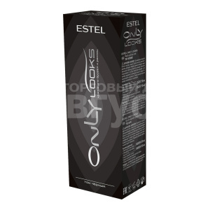 Краска для бровей и ресниц Estel Only Looks, черная, тон 601