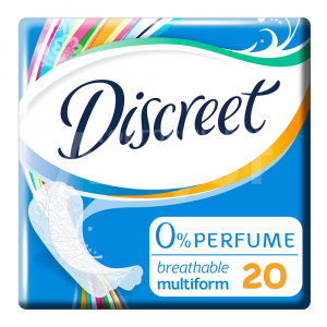 Прокладки ежедневные Discreet Alldays Air Multiform, 20 шт