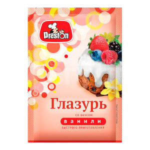 Кондитерская глазурь со вкусом ванили, 50 г