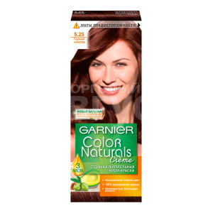 Краска для волос Garnier Color Naturals тон 5.25, Гopячий шоколад