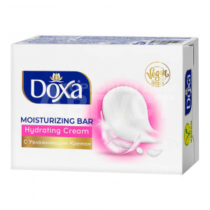 Мыло туалетное DOXA С увлажняющим кремом, в коробке, 80 г