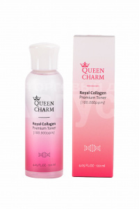 Тонер Queen Charm Увлажняющий, с коллагеном 10%, 120 мл