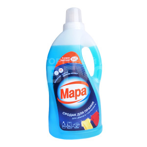 Гель для стирки Мара для цветного и темного, 2 л