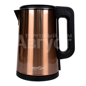 Чайник электрический MAXTRONIC MAX-610 109451 1800ВТ, нержавеющая сталь, 2,2 л
