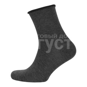 Носки мужские Oemen KD-5 без резинки, размер 25, темно-серый